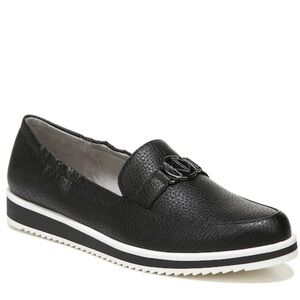 Naturalizer Raina 2 Black Faux Leather Black Loafers Women’s 9.5W